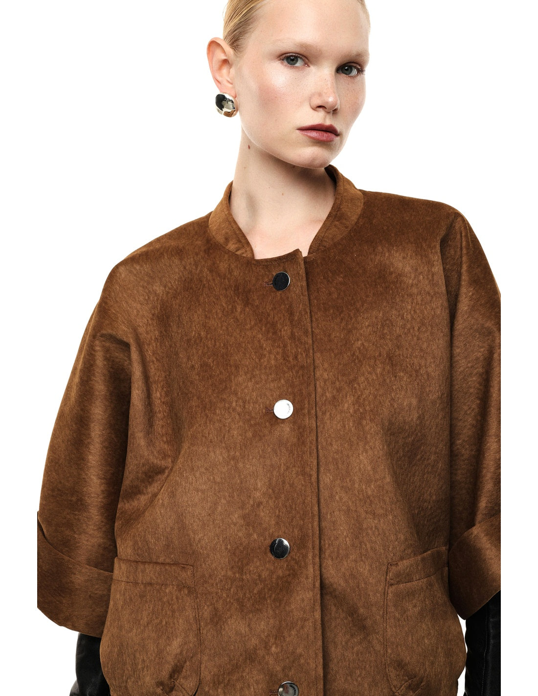 Veste portée, profil – tabac – Imperial Femme