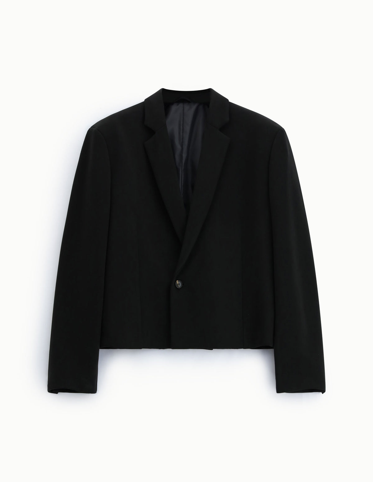 Blazer court droit un bouton à plat – Imperial Homme