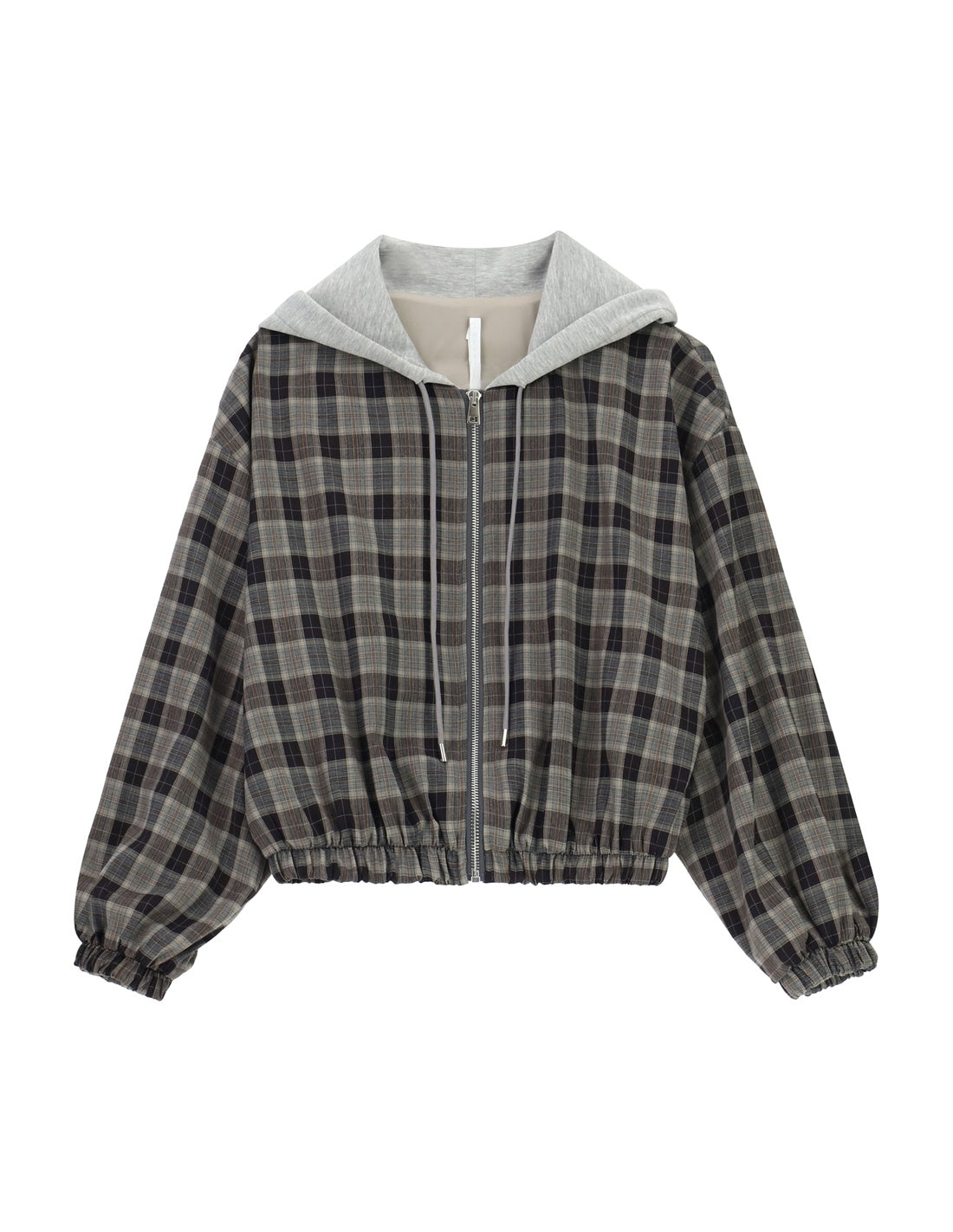 Sweat-shirt bicolore à plat – marron et beige – Imperial Femme