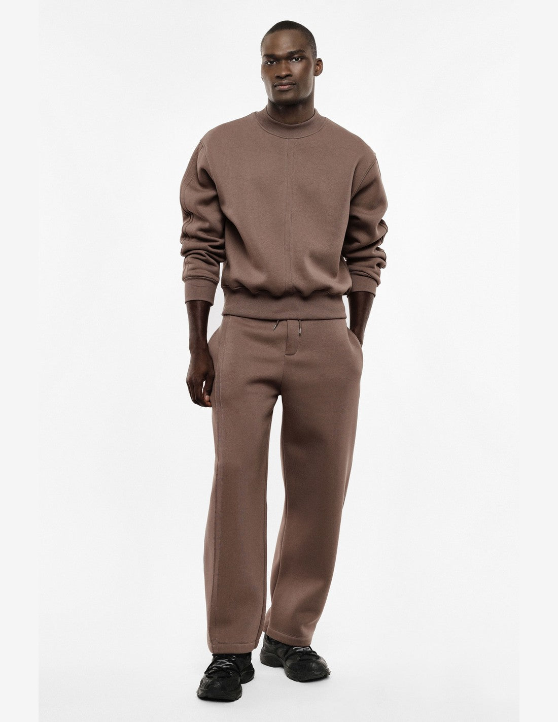 Pantalon de jogging en molleton – taupe – Imperial Homme