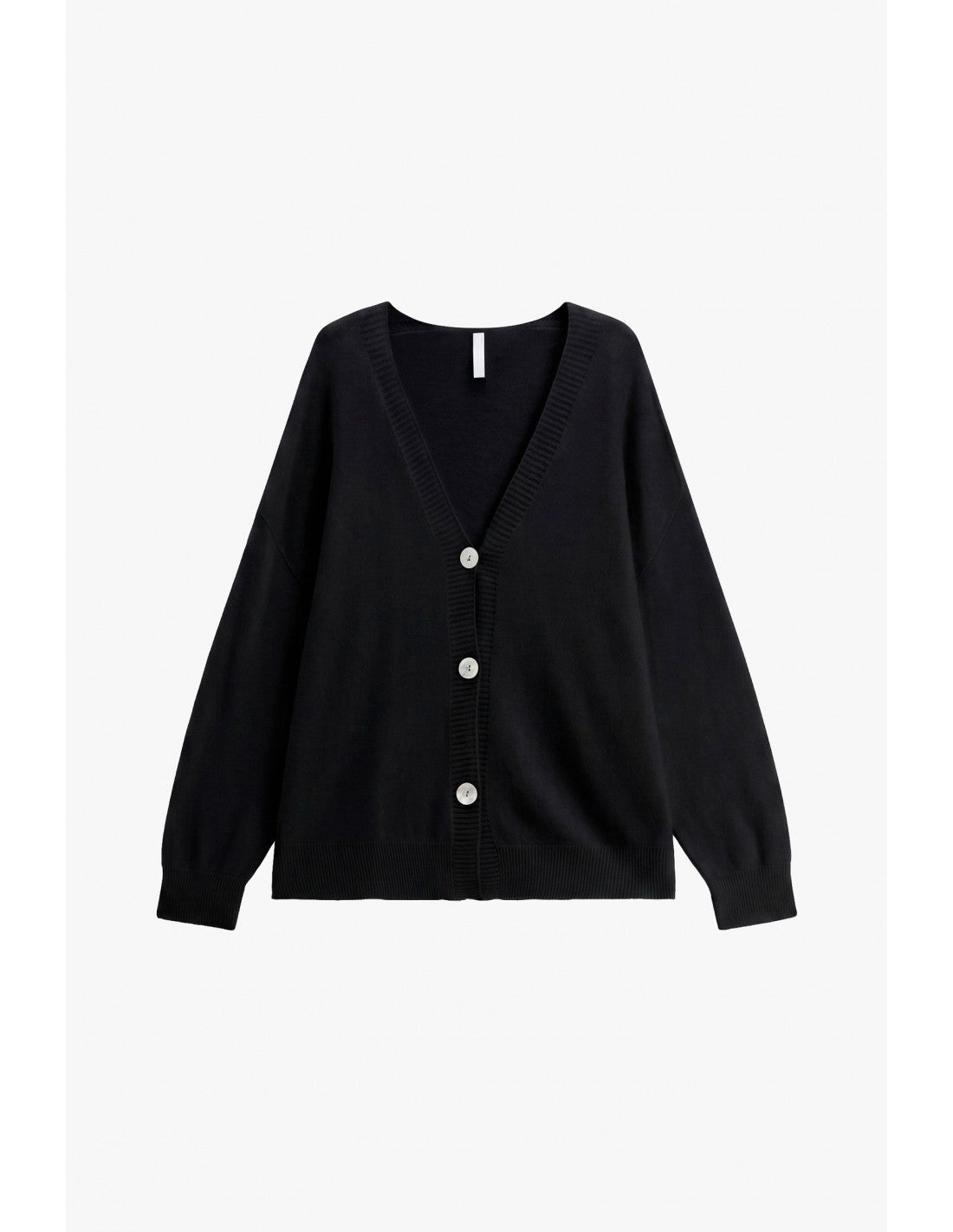 Cardigan col V boutons nacrés – Imperial Femme