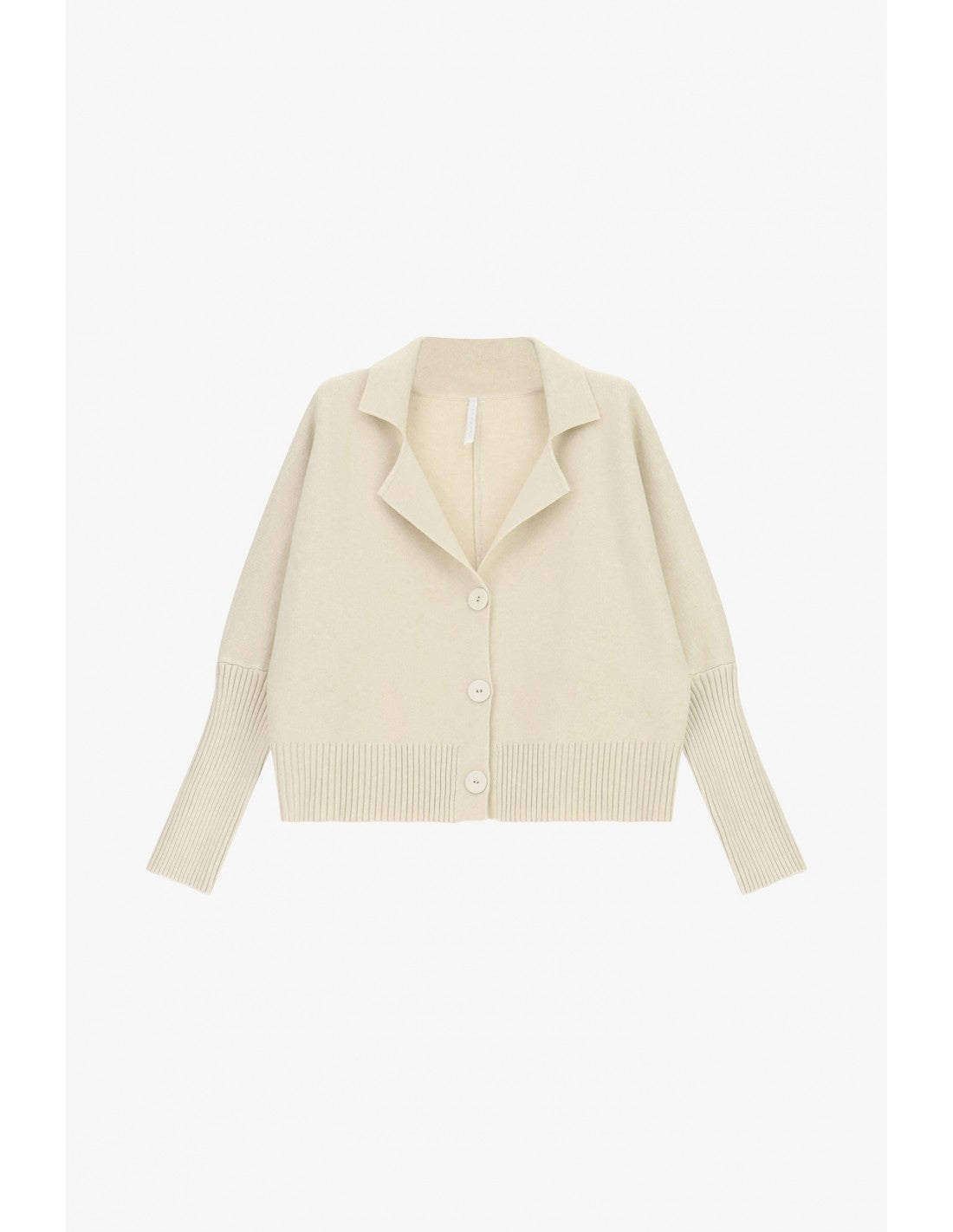 Cardigan à manches chauve-souris et manchons côtelés – Imperial Femme