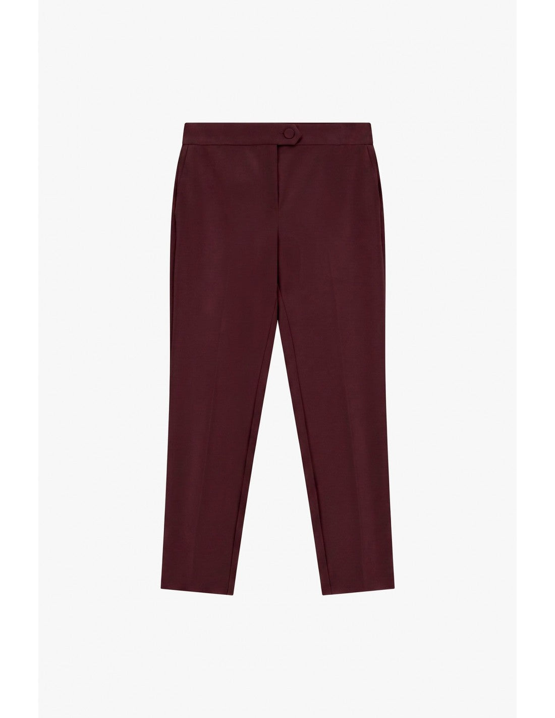 Pantalon de smoking cigarette finition satin – Imperial Femme
