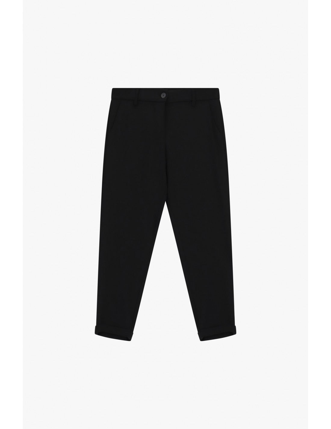 Pantalon de tailleur carotte passepoil satin – Imperial Femme