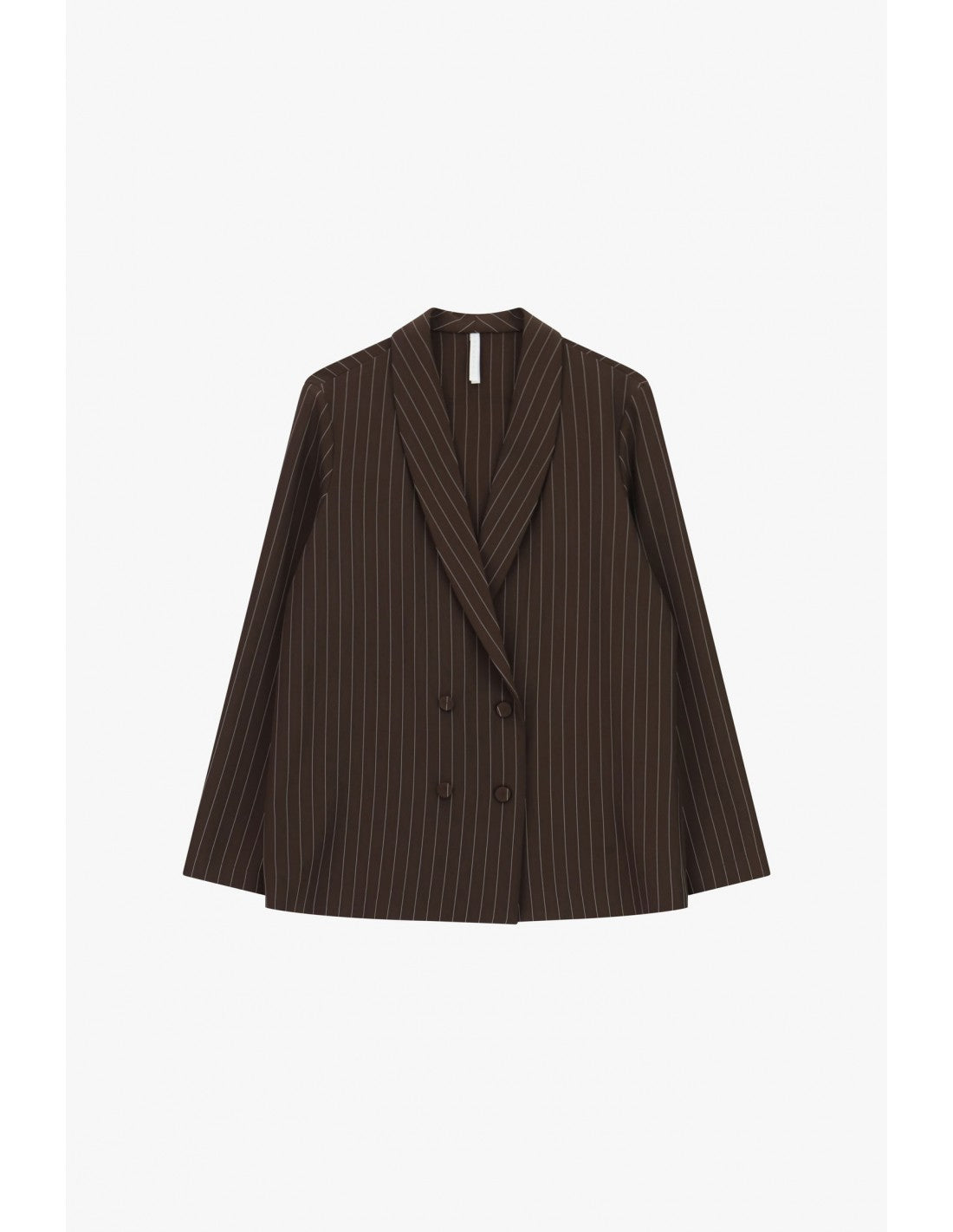 Pantalon palazzo rayé en crêpe – Imperial Femme