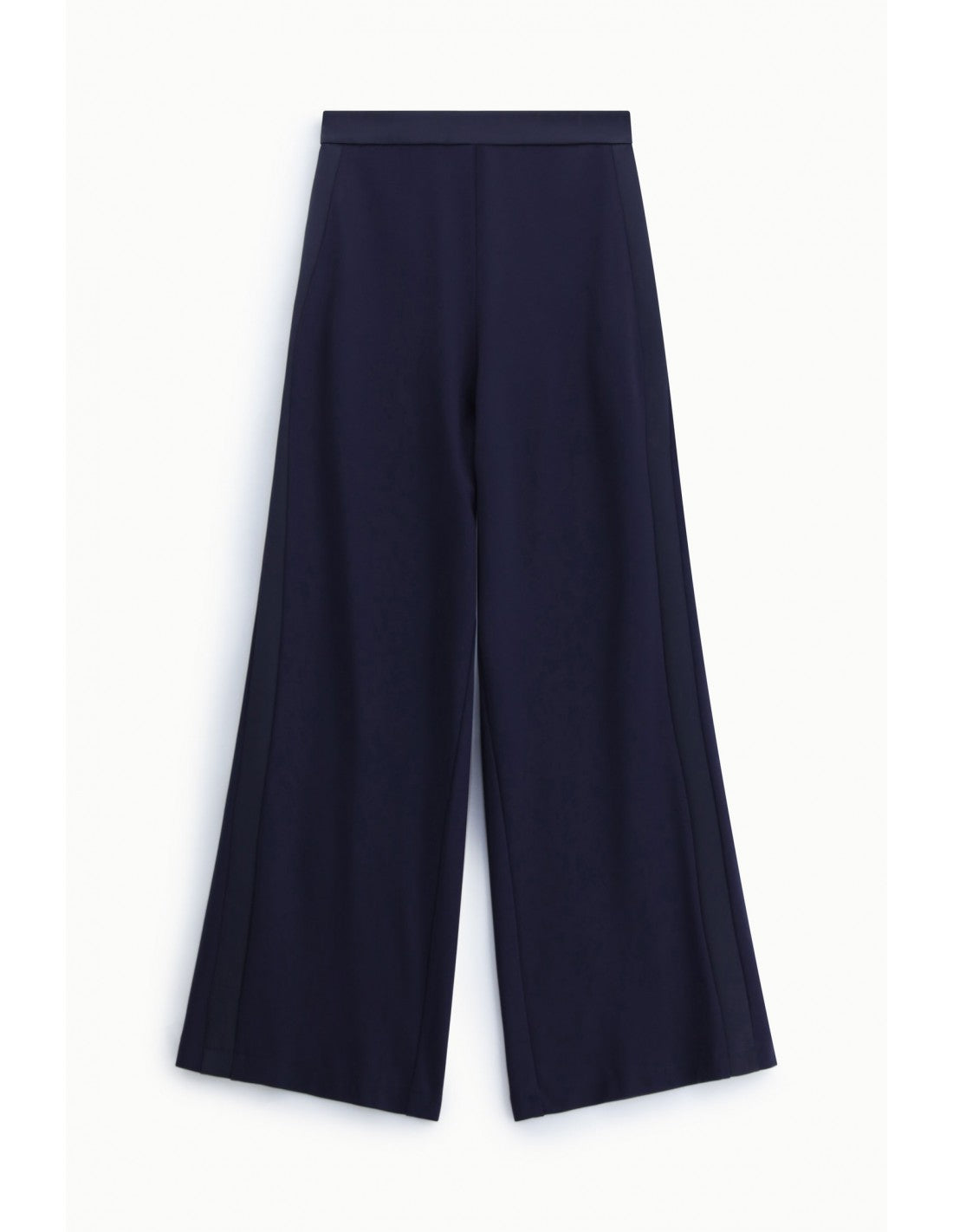 Pantalon palazzo taille satin galons – Imperial Femme