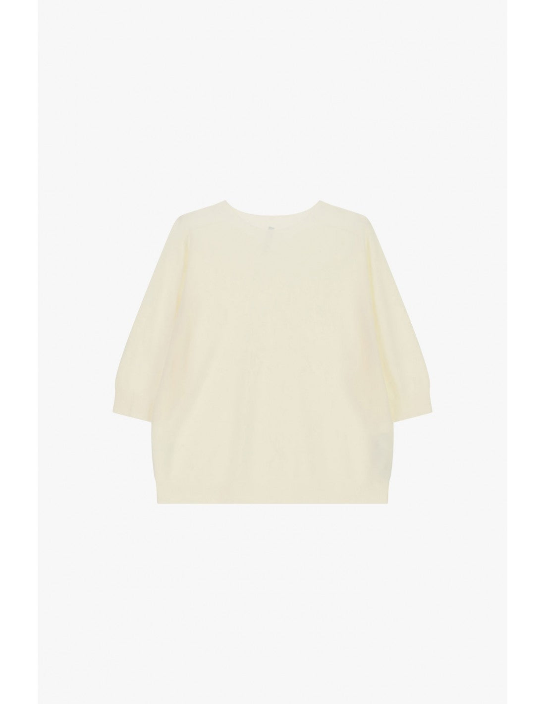 Pull col rond manches ballon trois-quarts – Imperial Femme