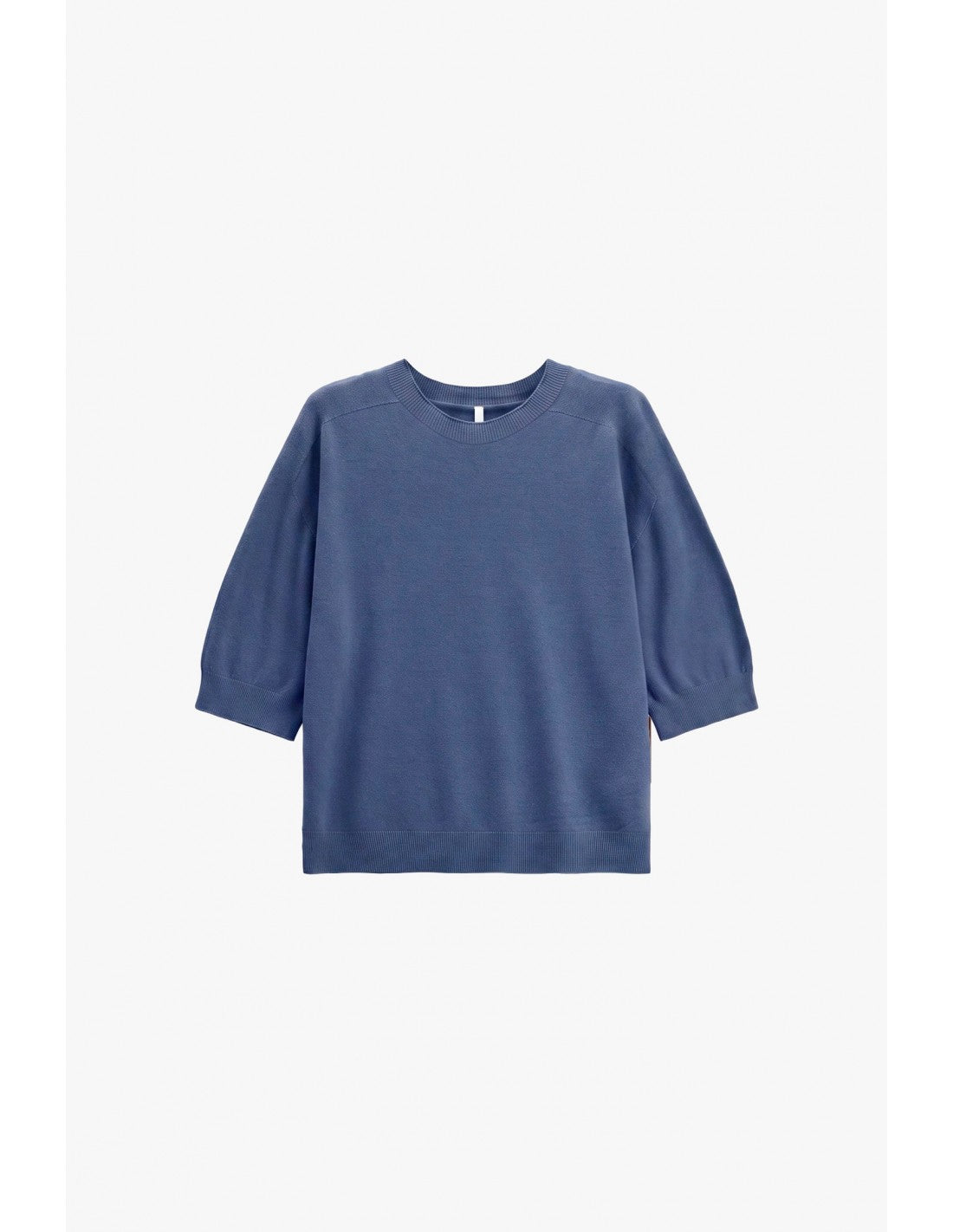 Pull col rond manches ballon trois-quarts – Imperial Femme