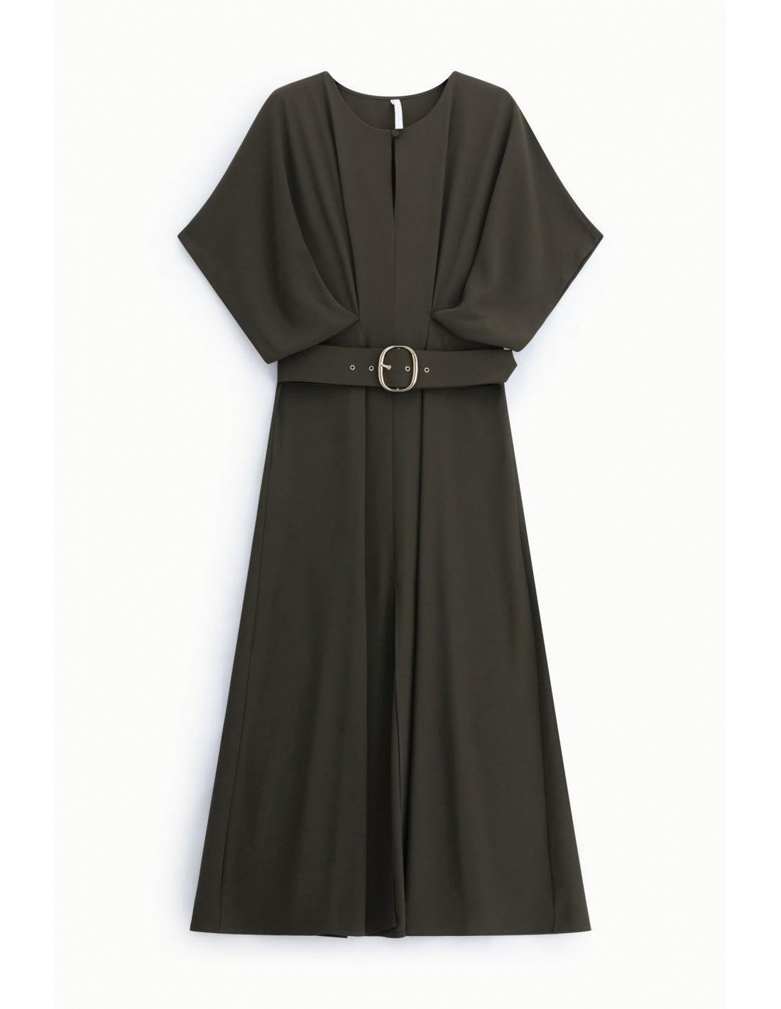 Robe longue manches chauve-souris ceinturée – Imperial Femme