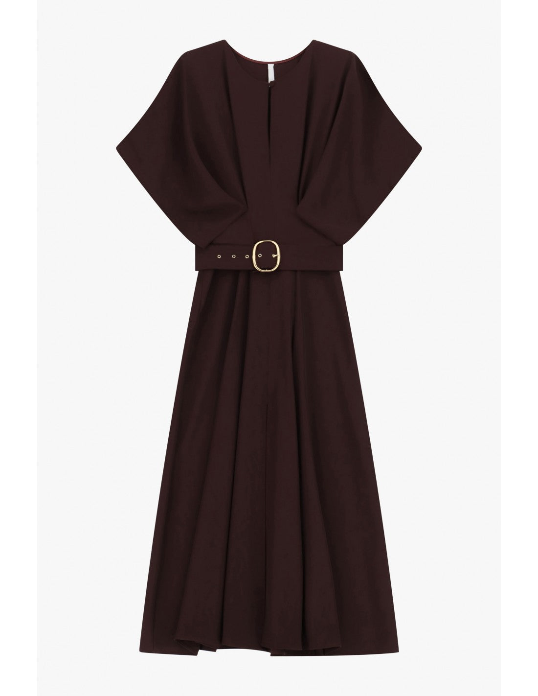 Robe longue manches chauve-souris ceinturée – Imperial Femme