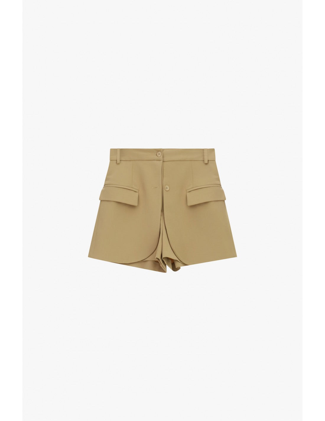 Short taille haute à pans de jupe rapportés – Imperial Femme