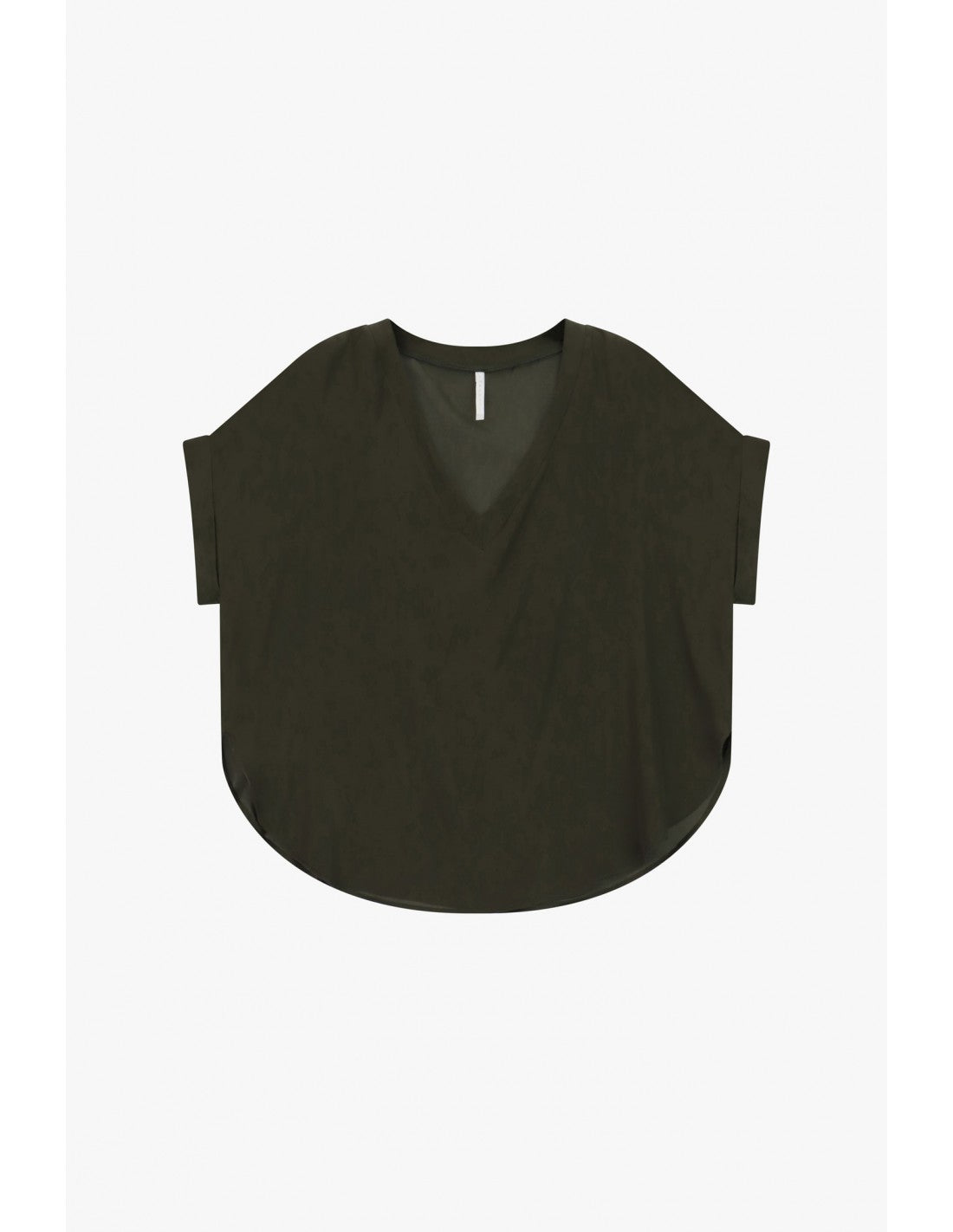 T-shirt oversize crêpe satin – Imperial Femme