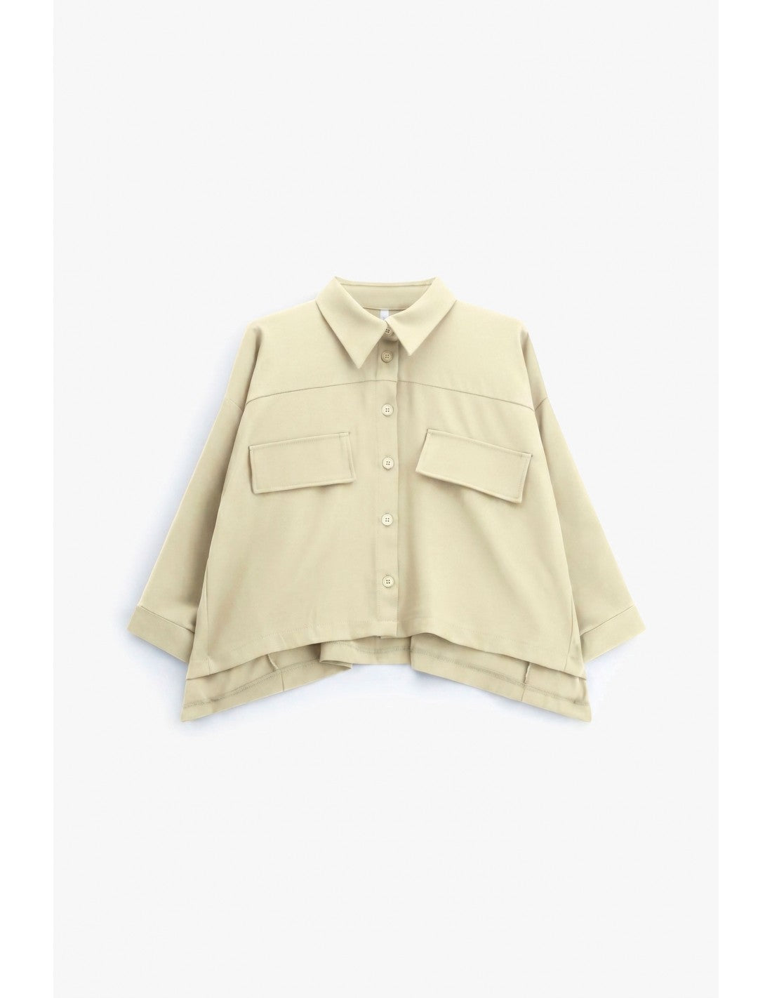 Veste trapèze manches raglan en crêpe infroissable – Imperial Femme