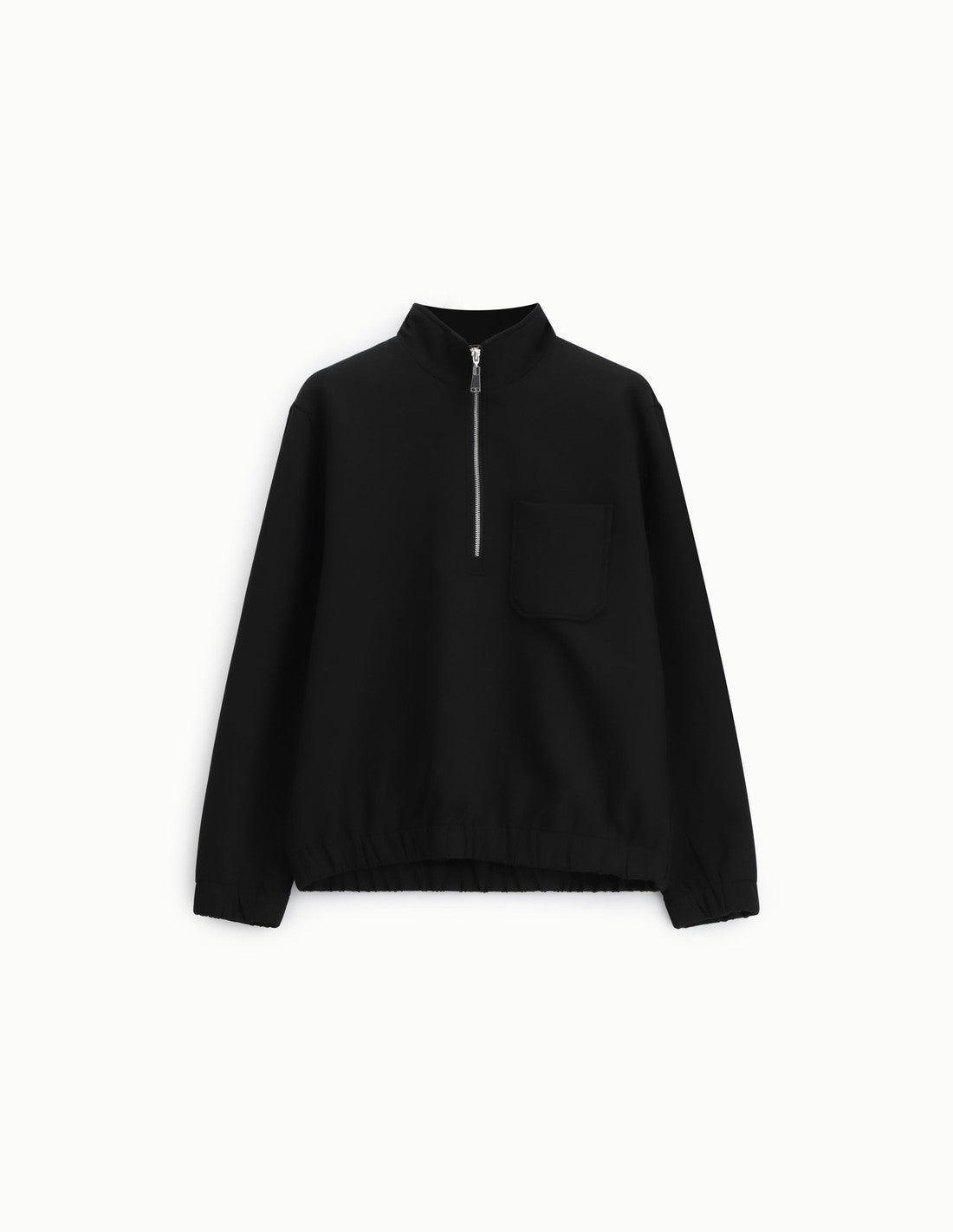 Sweat-shirt col montant zippé à poche Imperial Homme, à plat