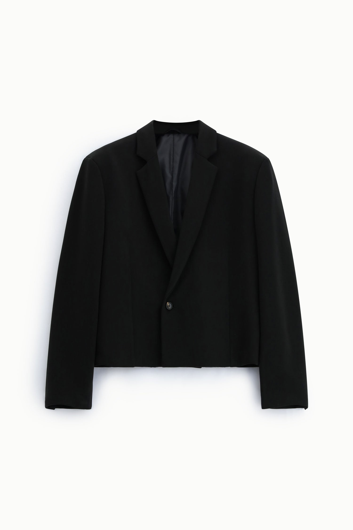 Blazer court droit un bouton à plat – Imperial Homme