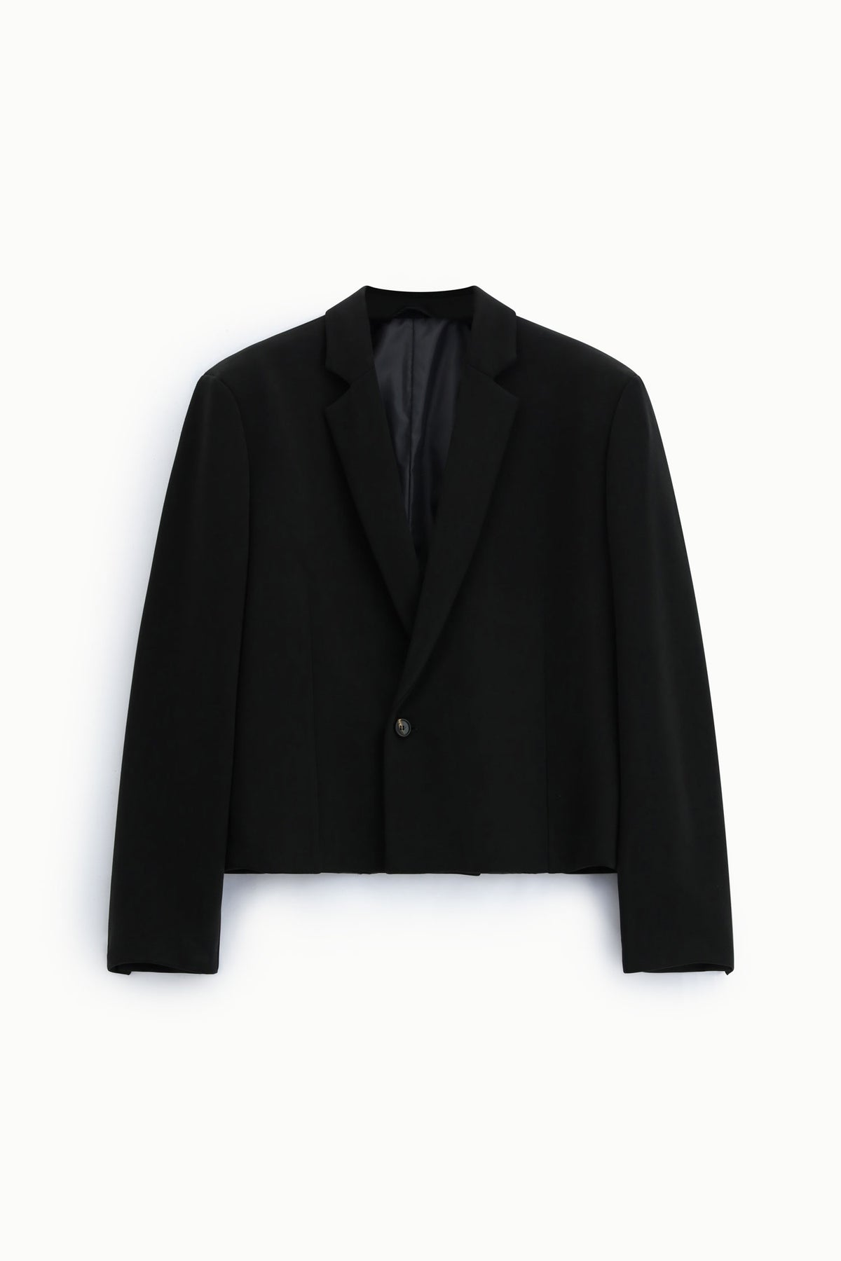 Blazer court droit un bouton à plat – Imperial Homme