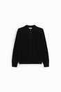 Pull col polo zippé en maille fine à plat – Noir – Imperial Homme