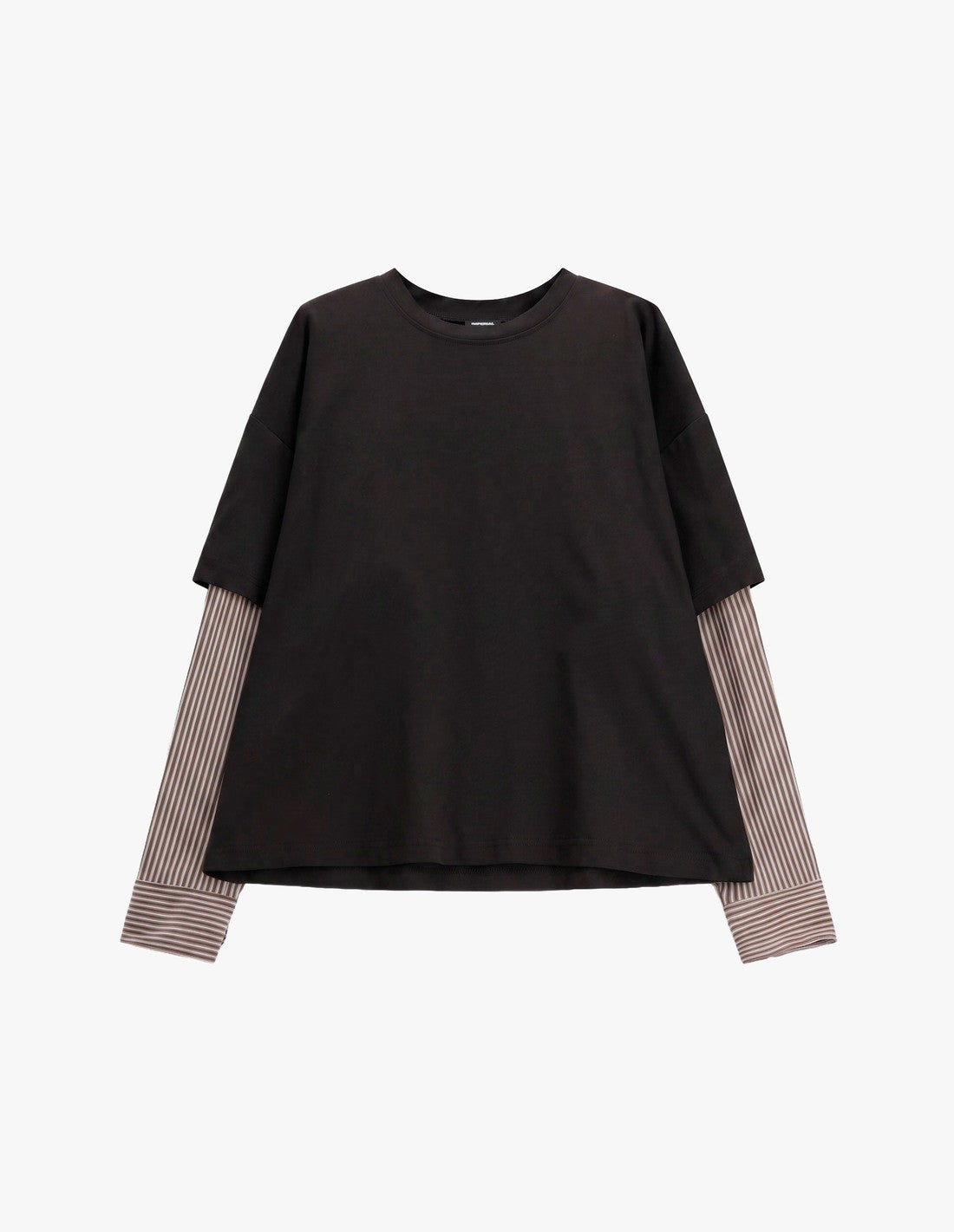 T-shirt manches longues effet superposé Imperial Homme, à plat