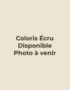 Surchemise d'ensemble à poches à rabat, coloris écru disponible, photo à venir