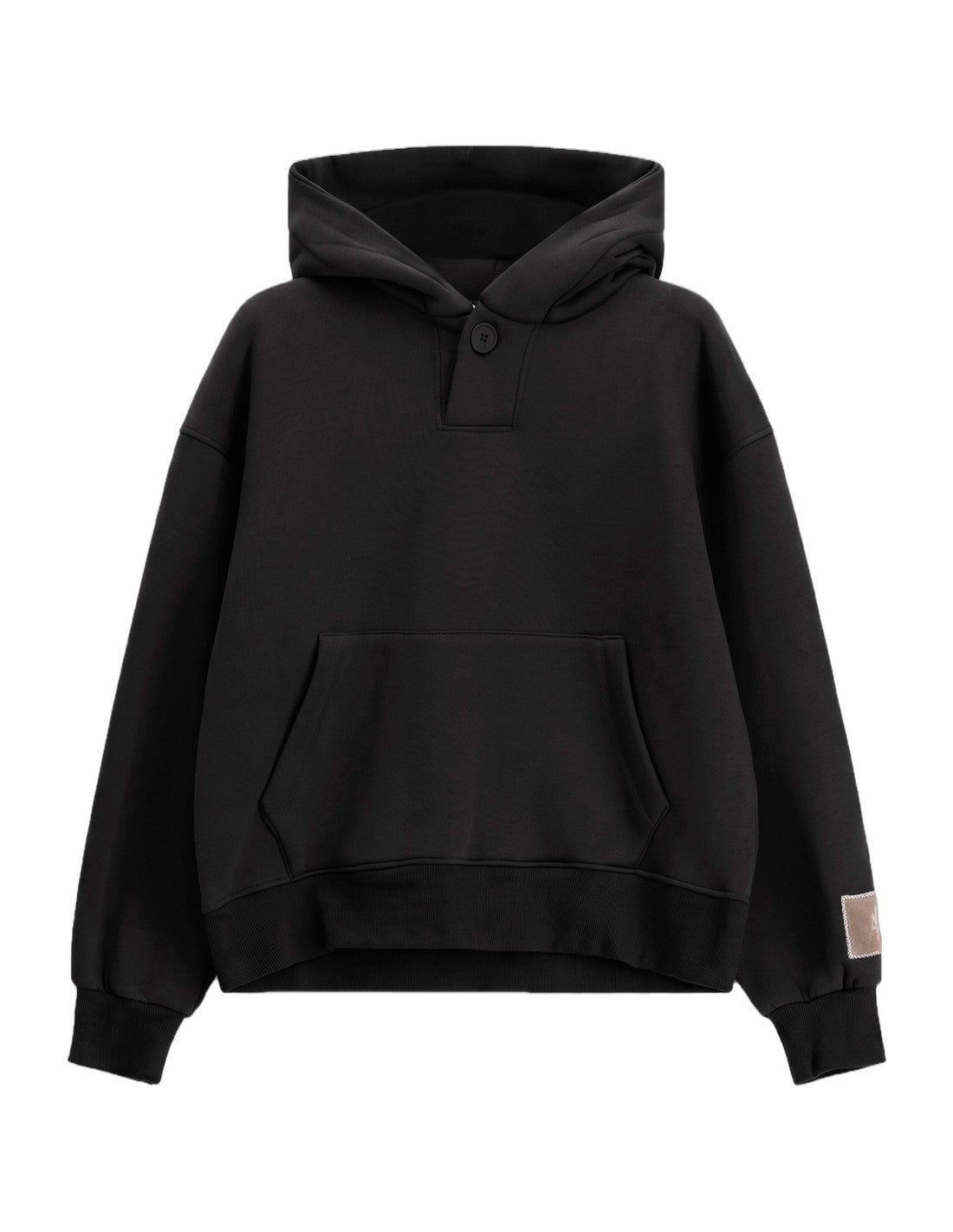 Sweat à capuche en molleton – noir – Imperial Homme