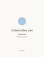 Pull col V en maille côtelée effet usé coloris bleu ciel, photo à venir – Imperial Homme