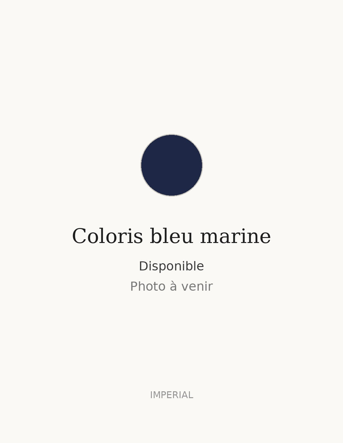 Pull col polo en maille de coton coloris bleu marine, photo à venir – Imperial Homme