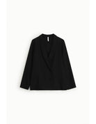 Blazer croisé col châle en crêpe infroissable – Imperial Femme