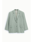 Blazer oversize col à revers deux boutons – Imperial Femme