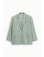 Blazer oversize col à revers deux boutons – Imperial Femme