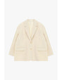 Blazer oversize col à revers deux boutons – Imperial Femme