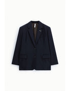 Blazer oversize col à revers deux boutons – Imperial Femme