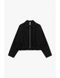 Bomber court à base froncée en draperie – Imperial Femme