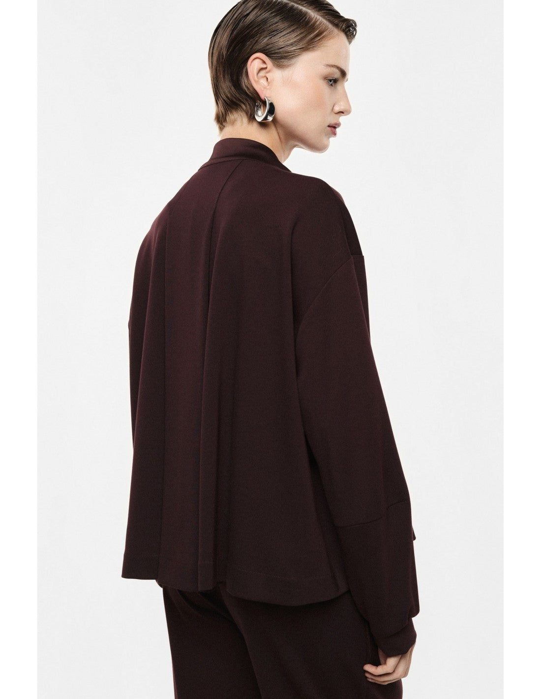Bomber oversize col satin – Imperial Femme