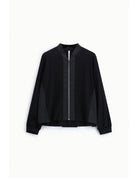 Bomber oversize col satin – Imperial Femme
