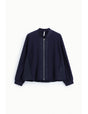 Bomber oversize col satin – Imperial Femme