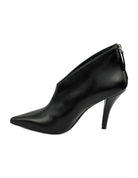 Bottines décolletées en V à talon aiguille, profil – noir – Imperial