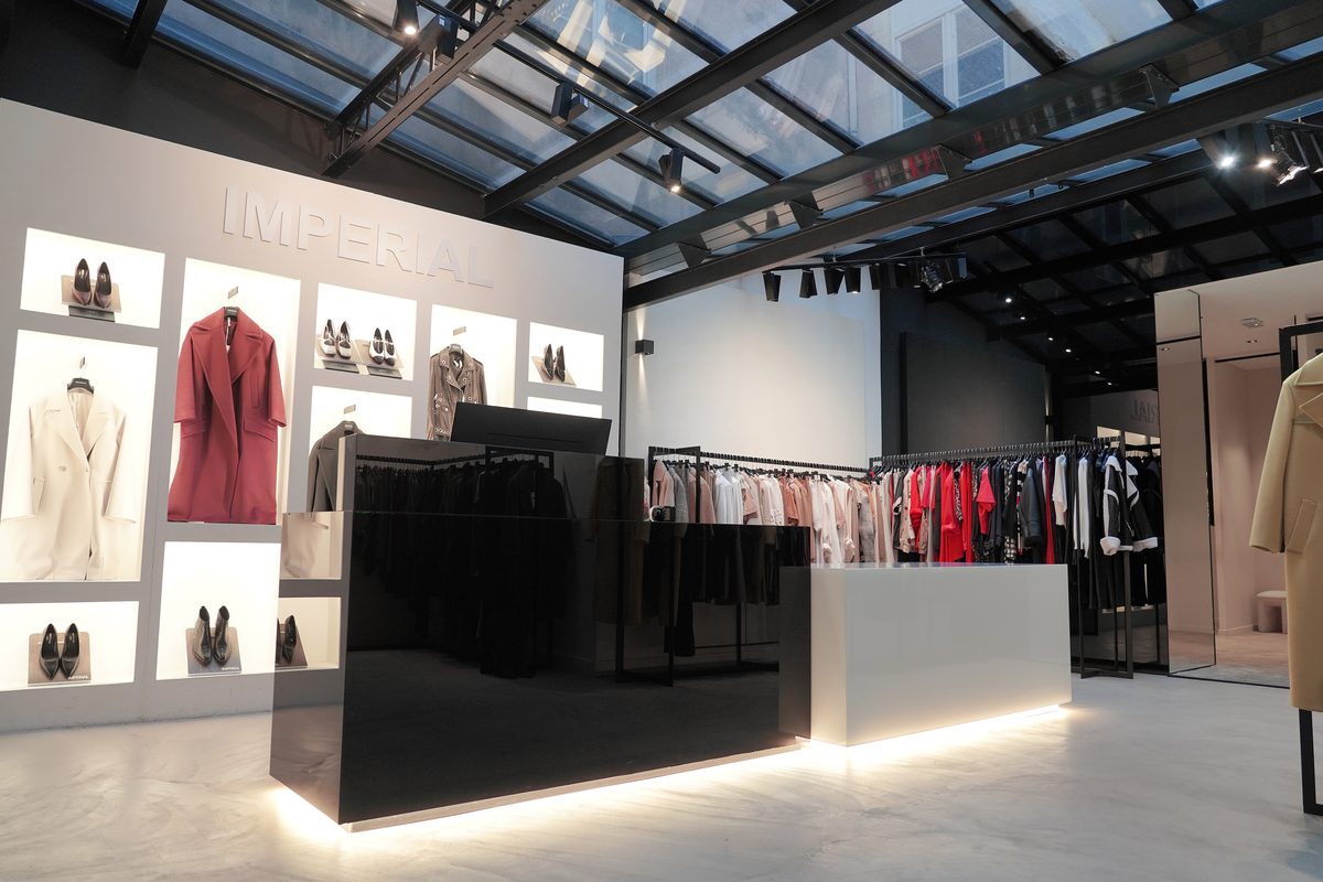 Verrière de la boutique Imperial, 21 rue du Président Édouard Herriot, Lyon 1er