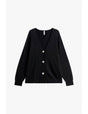 Cardigan col V boutons nacrés – Imperial Femme