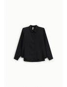 Chemise droite forme trapèze ourlet asymétrique – Imperial Femme
