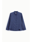 Chemise droite forme trapèze ourlet asymétrique – Imperial Femme