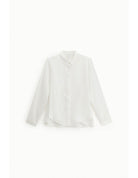 Chemise droite forme trapèze ourlet asymétrique – Imperial Femme