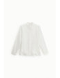 Chemise droite forme trapèze ourlet asymétrique – Imperial Femme