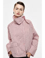 Chemise oversize col lavallière popeline rayée – Imperial Femme