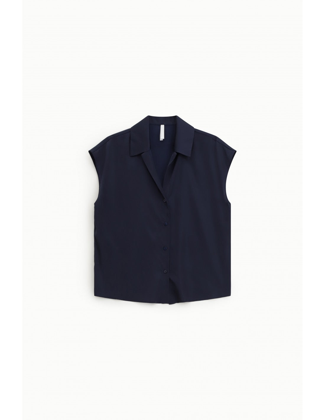Chemisier sans manches en crêpe satin – Imperial Femme