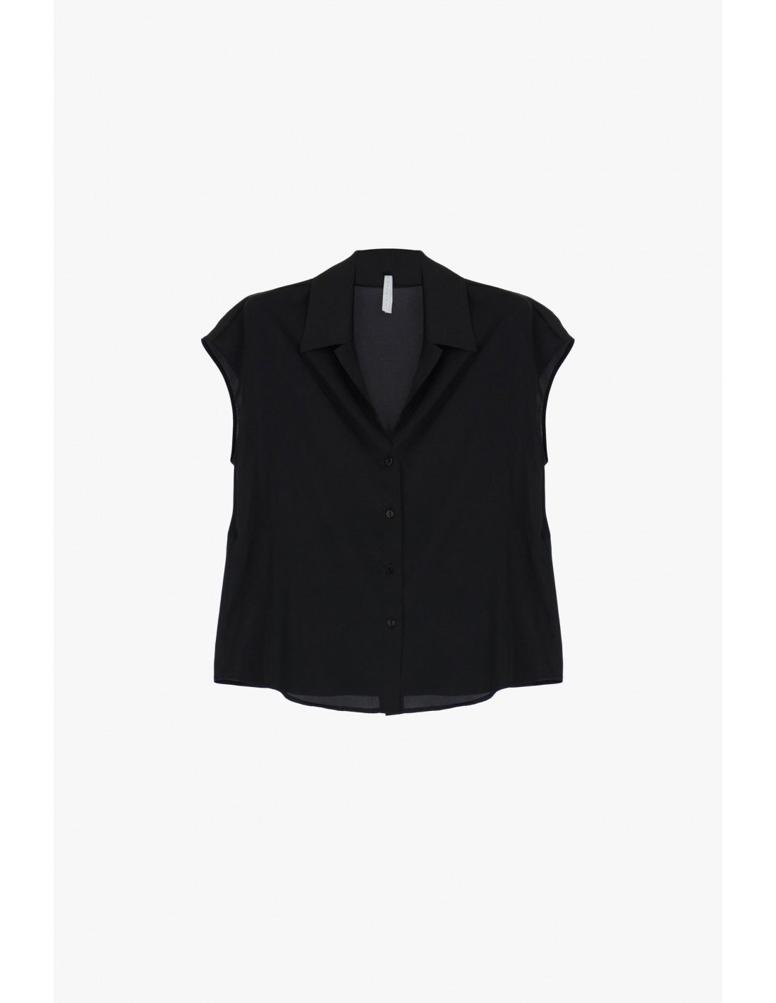 Chemisier sans manches en crêpe satin – Imperial Femme