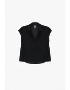 Chemisier sans manches en crêpe satin – Imperial Femme