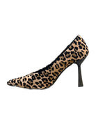 Escarpin motif léopard Imperial de profil, talon 11 cm