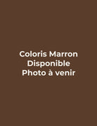 Surchemise zippée à col chemise, coloris marron disponible, photo à venir