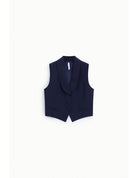 Gilet tailleur ajusté col châle en crêpe – Imperial Femme