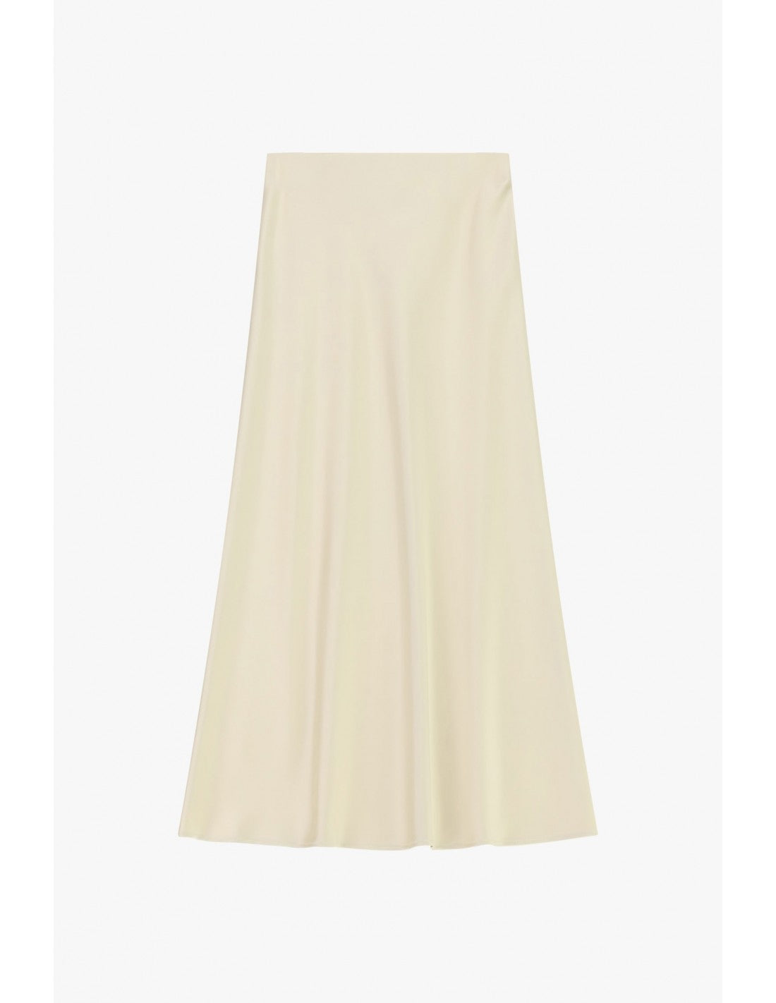 Jupe midi sirène en crêpe satin – Imperial Femme